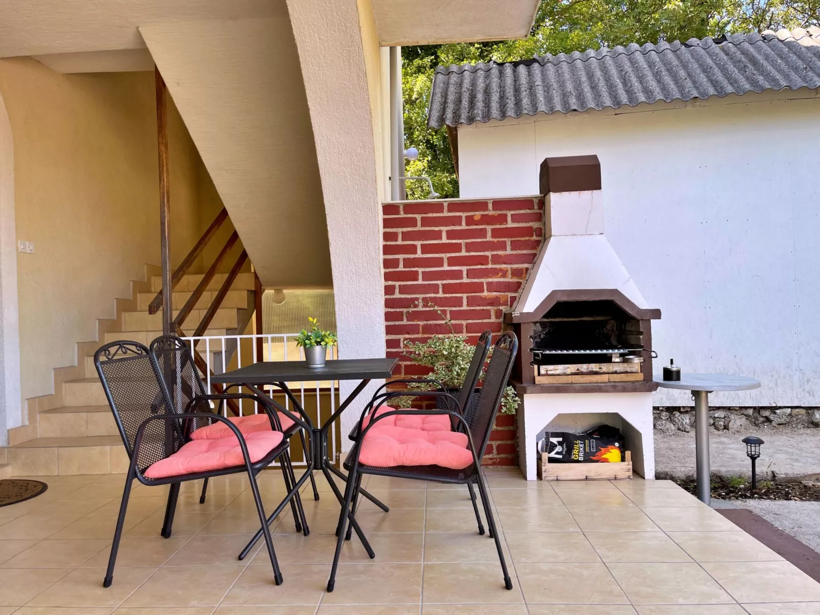 Apartment Brebric - 540 Meter vom Meer entfernt - Dehors