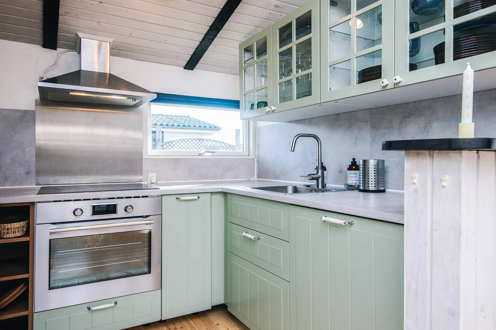 Maison de vacances pour 6 a Rønde - Intérieur