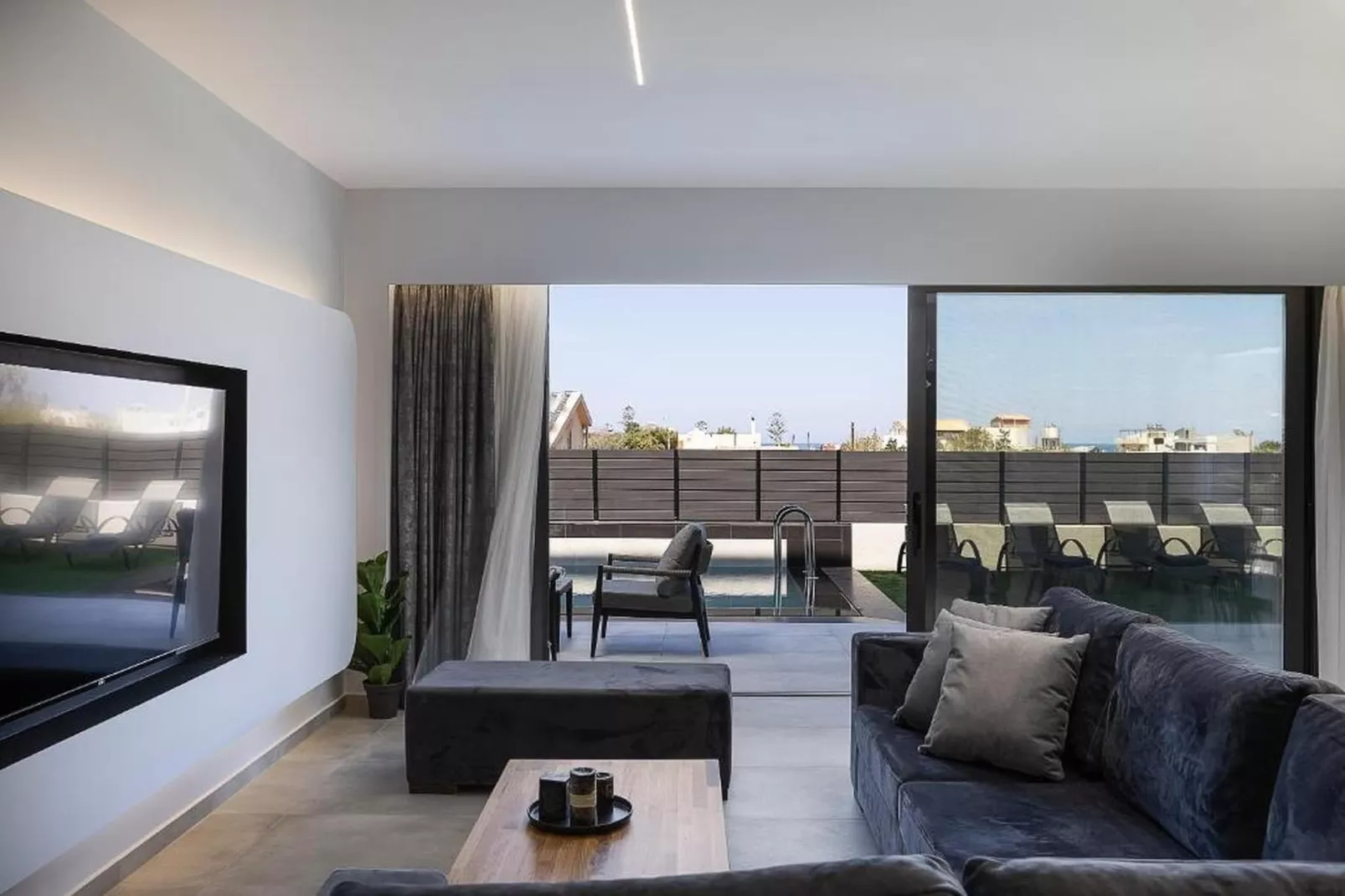 Resmi Seaview Villa - Wohnzimmer