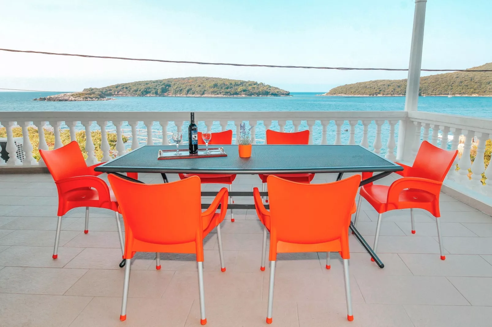 Apartments Ane - Two Bedroom Apartment with Terrace and Sea view - Terrace