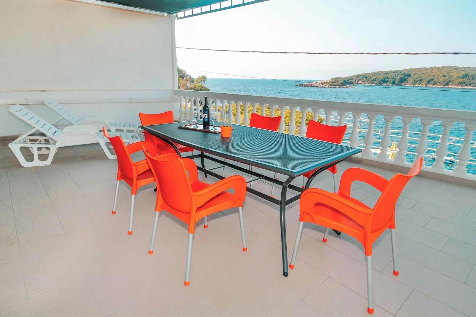 Apartments Ane - Two Bedroom Apartment with Terrace and Sea view - Terrace