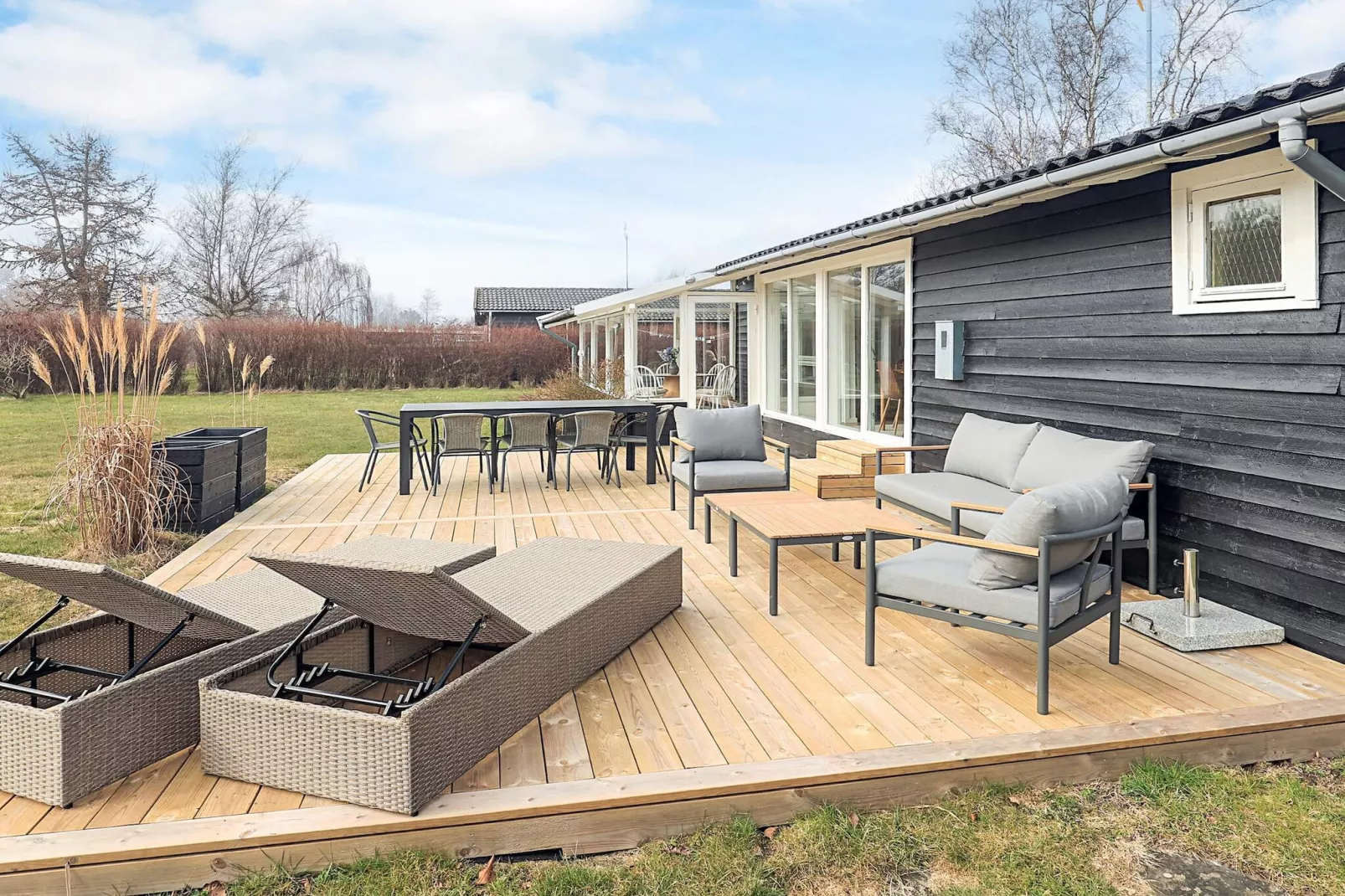 Ferienhaus, 500 m vom Strand entfernt - Aussicht