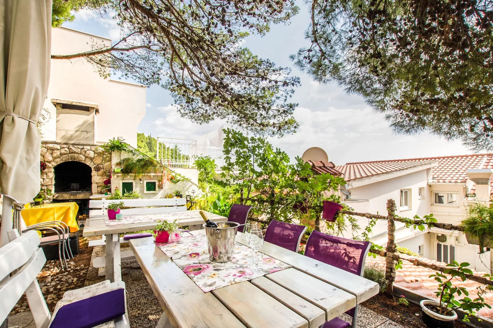 Studio apartment Babilo A3 - Terrasse/Balkon