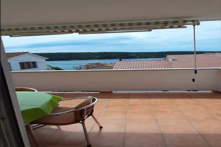Apartments Snjezana - One Bedroom Apartment with Balcony and Sea View A1 - Terrace balcony