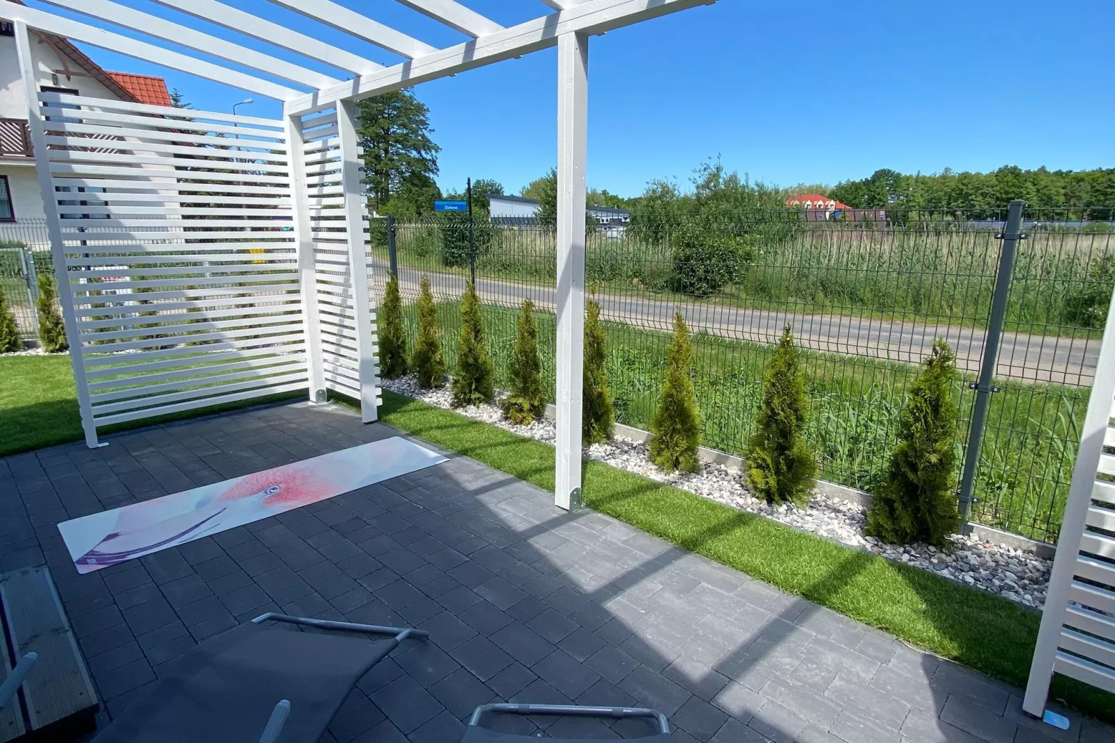 Domki sobota / sobota Dąbki-Terrace balcony