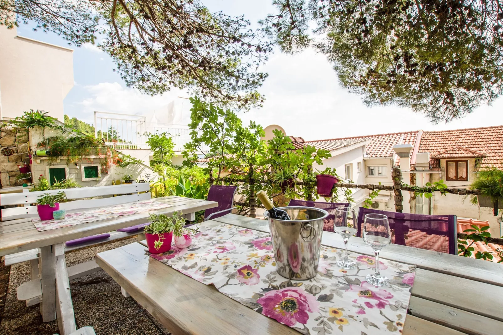 Studio apartment Babilo A3 - Terrasse/Balkon