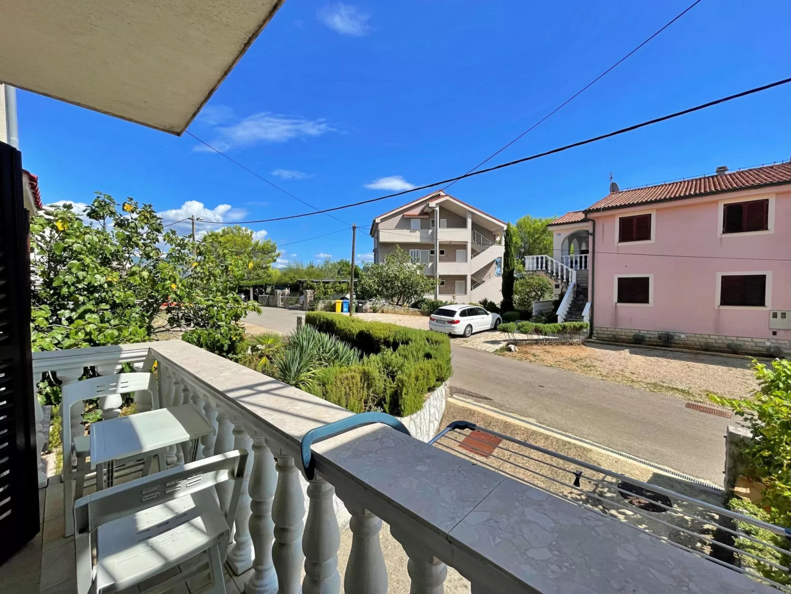 Apartment Brebric - 540 Meter vom Meer - Dehors