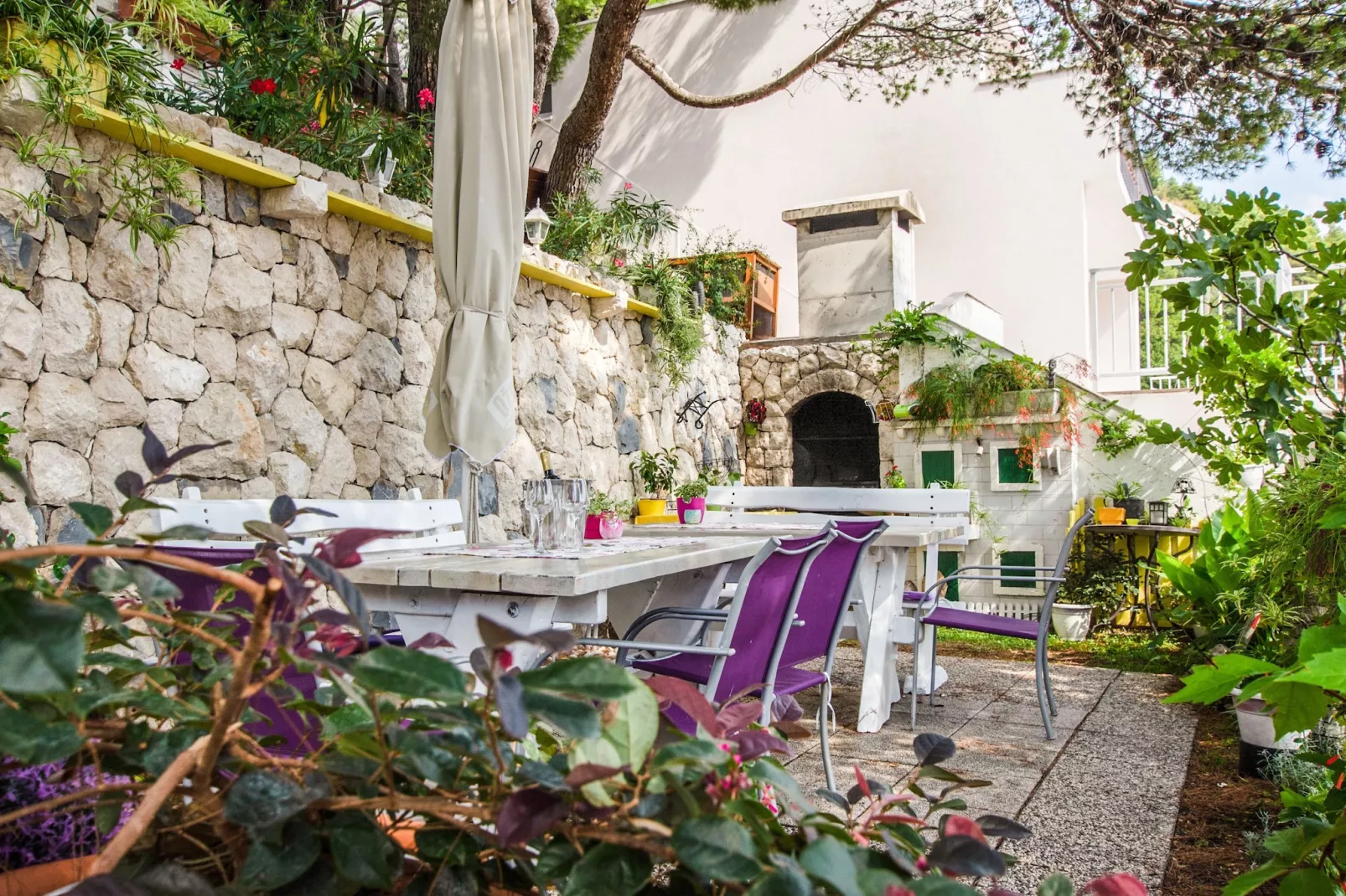 Studio apartment Babilo A3 - Terrasse/Balkon