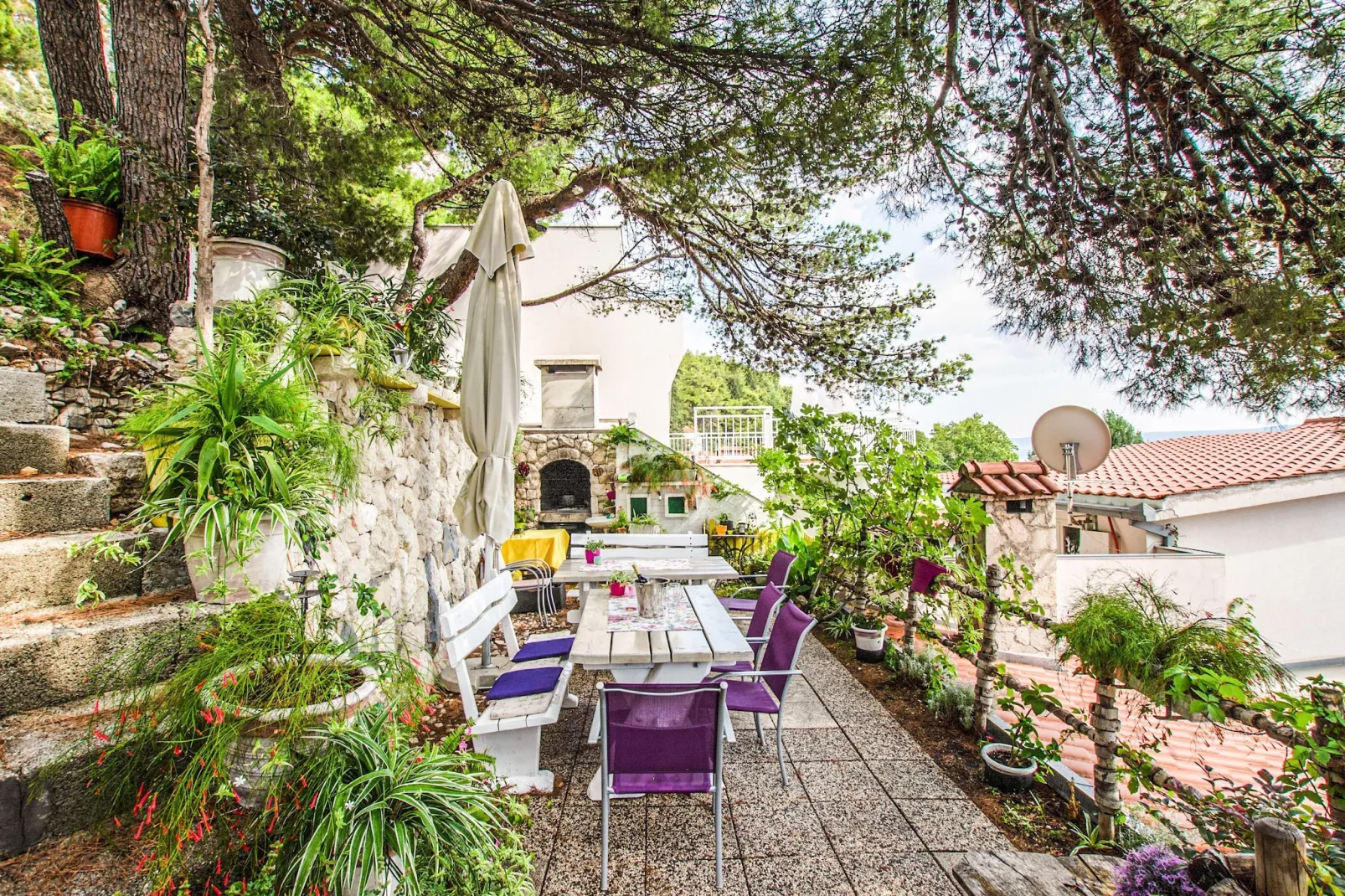 Studio apartment Babilo A3 - Terrasse/Balkon