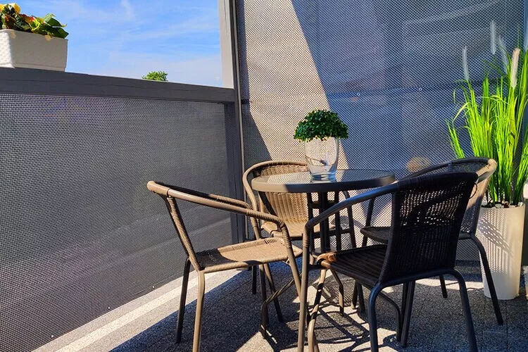 Domki wakacyjne Przewloka-Terrace balcony