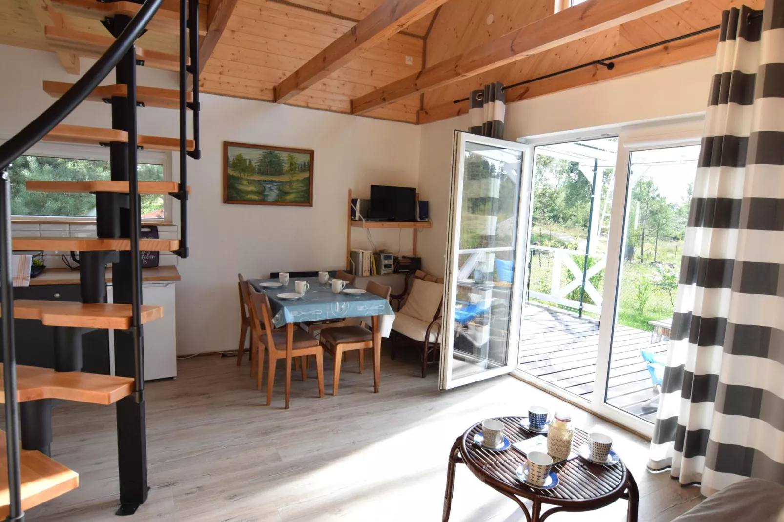 Holiday home in Frydrychowo-Dining room