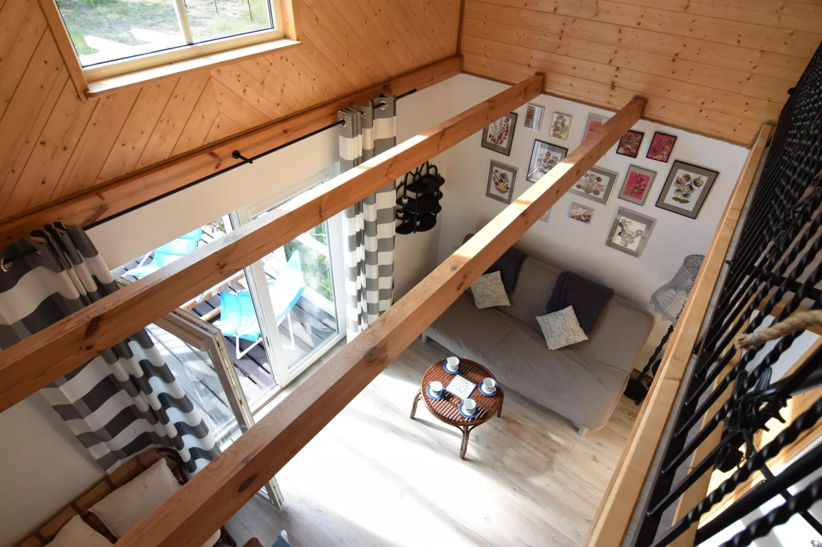 Holiday home in Frydrychowo-Living room