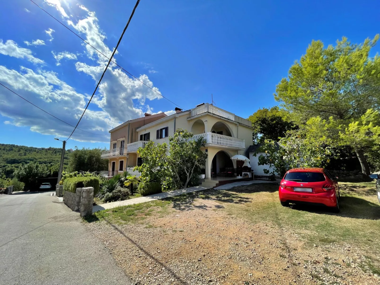 Apartment Brebric - 540 Meter vom Meer entfernt - Dehors