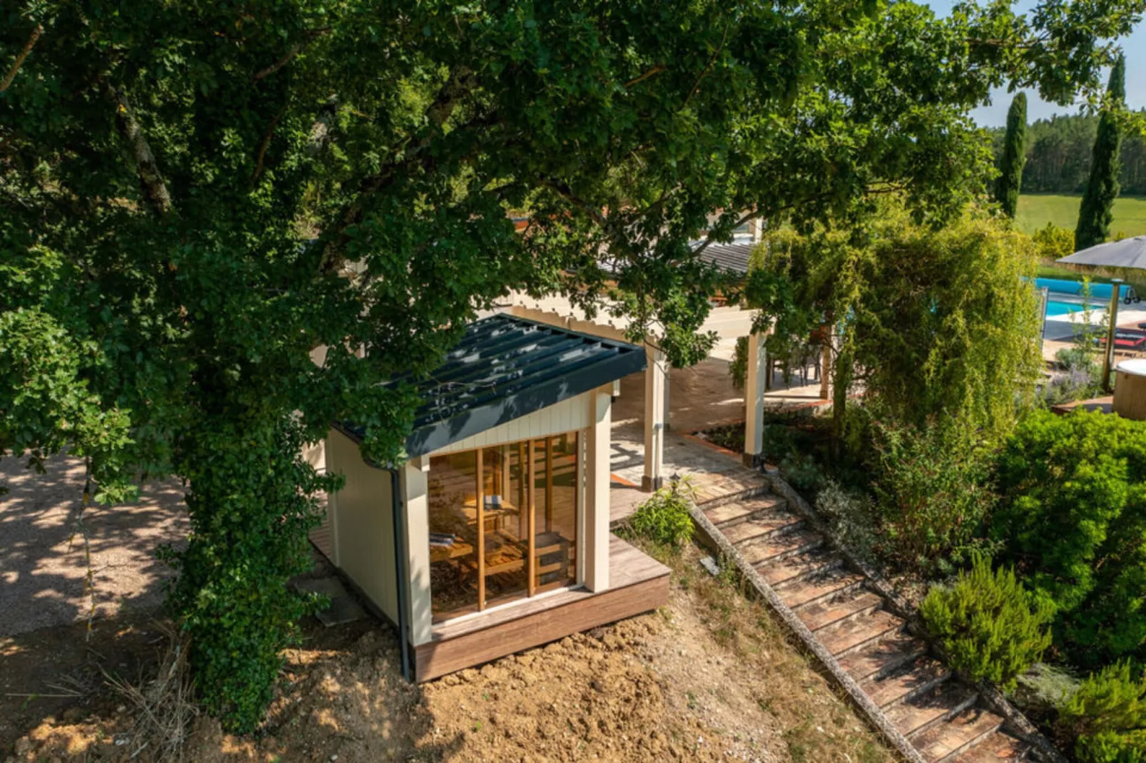 SCI Le Caz Propriété – Villa de Luxe dans le Sud de la France 14 persons - Im Freien