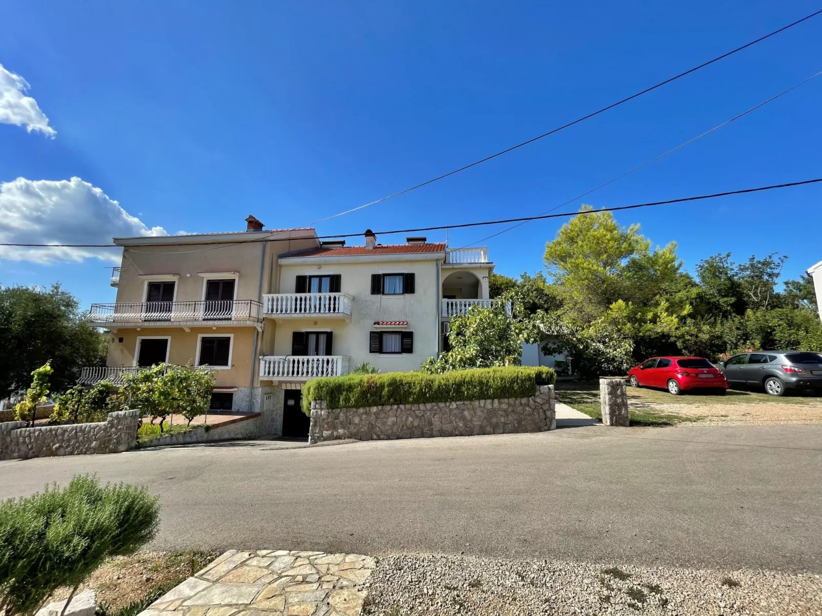 Apartment Brebric - 540 Meter vom Meer entfernt - Dehors