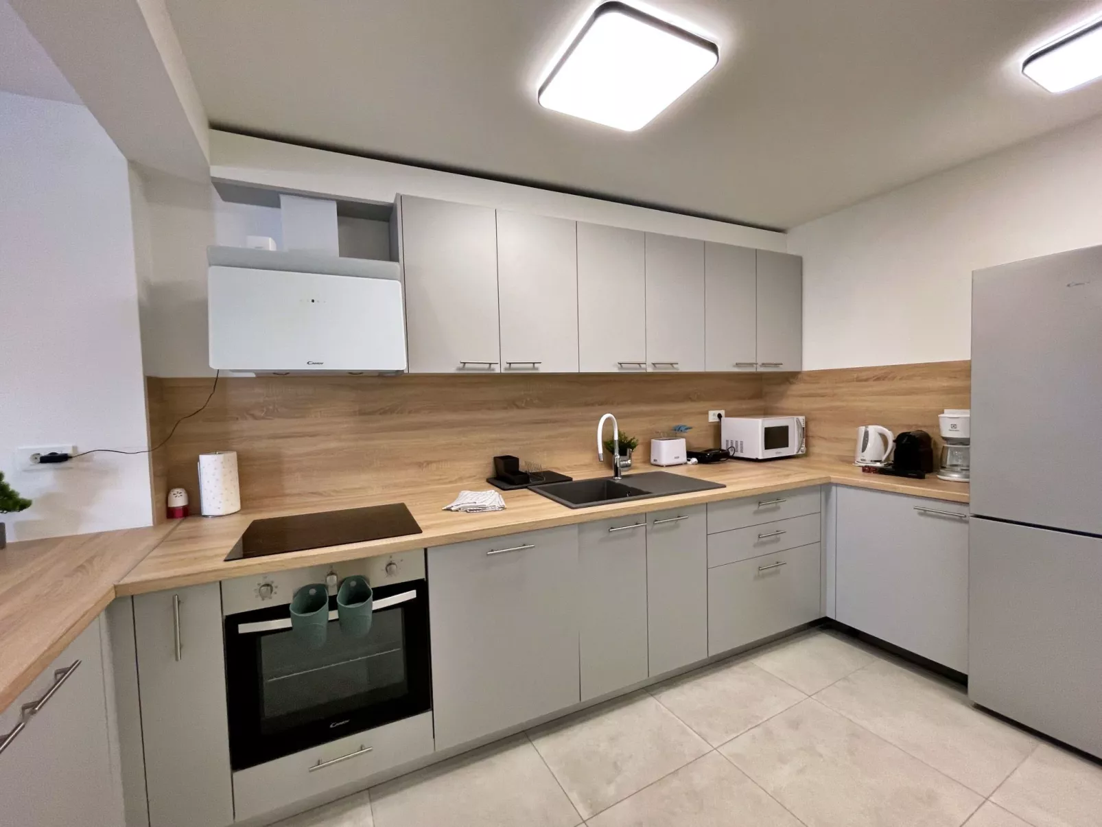 Apartment Bonum mit privatem Pool - Drinnen