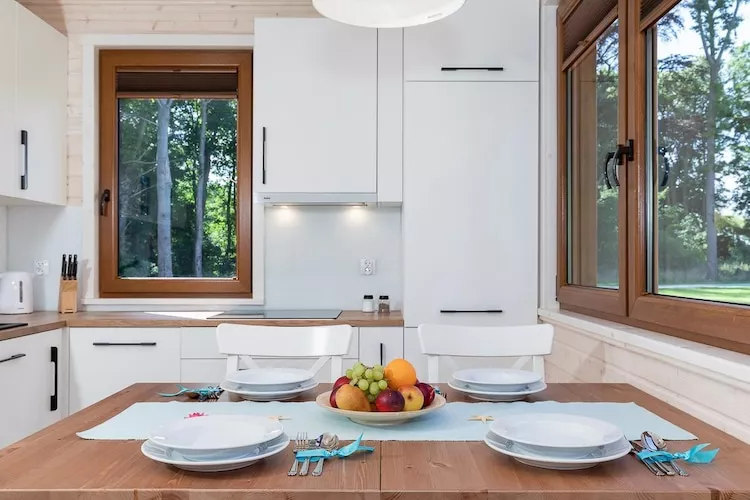 Domy wakacyjne z basenem blisko morza Rewal - Dining room