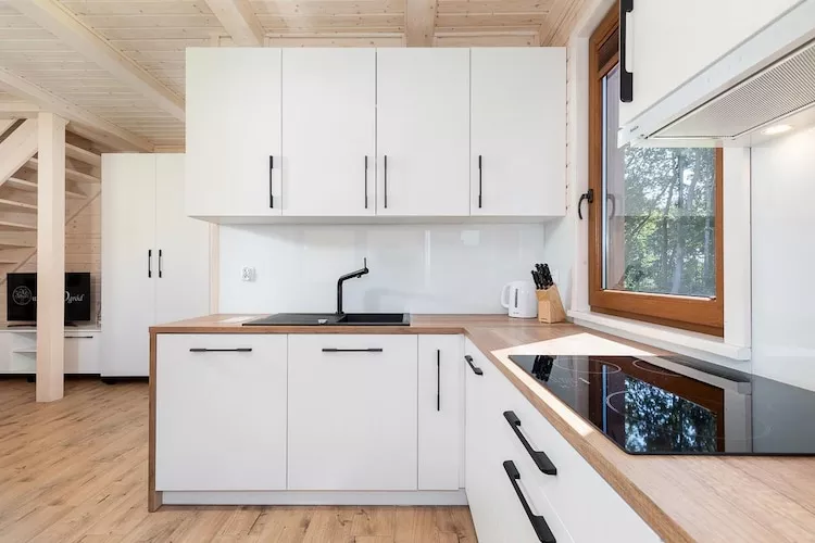 Domy wakacyjne z basenem blisko morza Rewal dom nr 2 - Kitchen