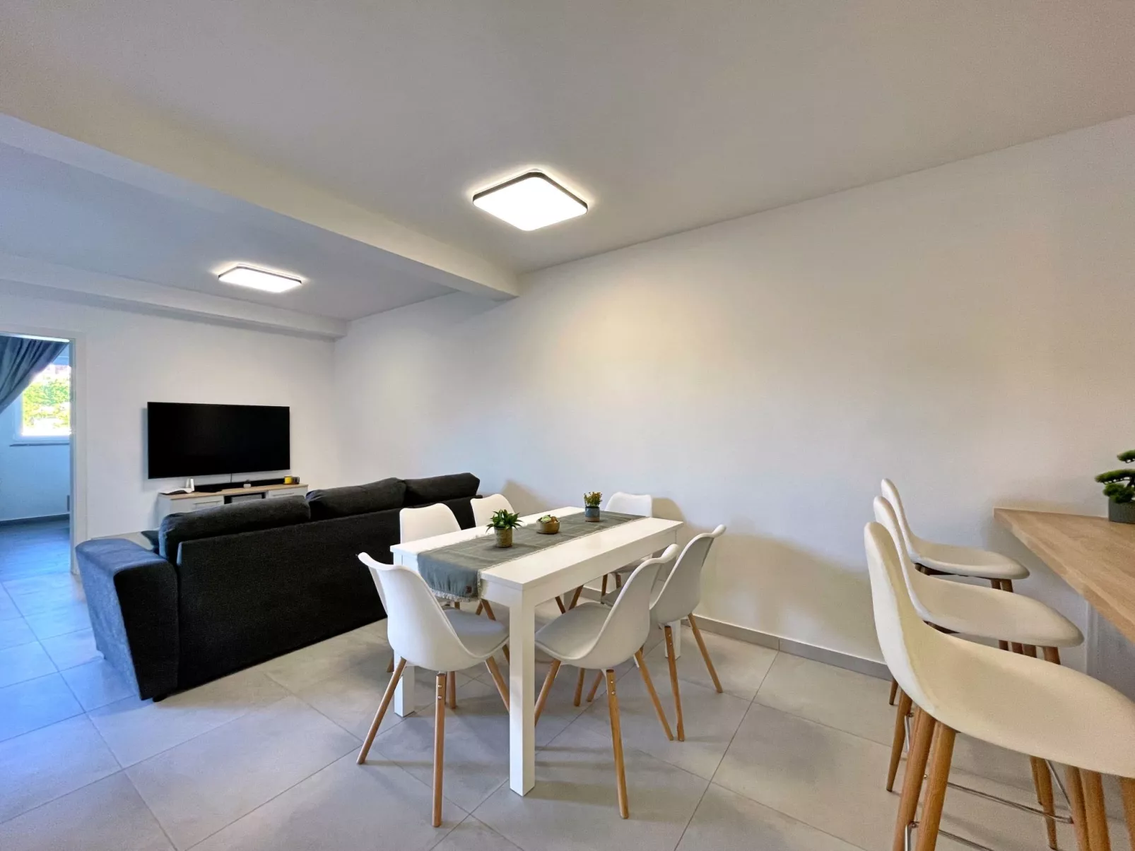 Apartment Bonum mit privatem Pool - Drinnen