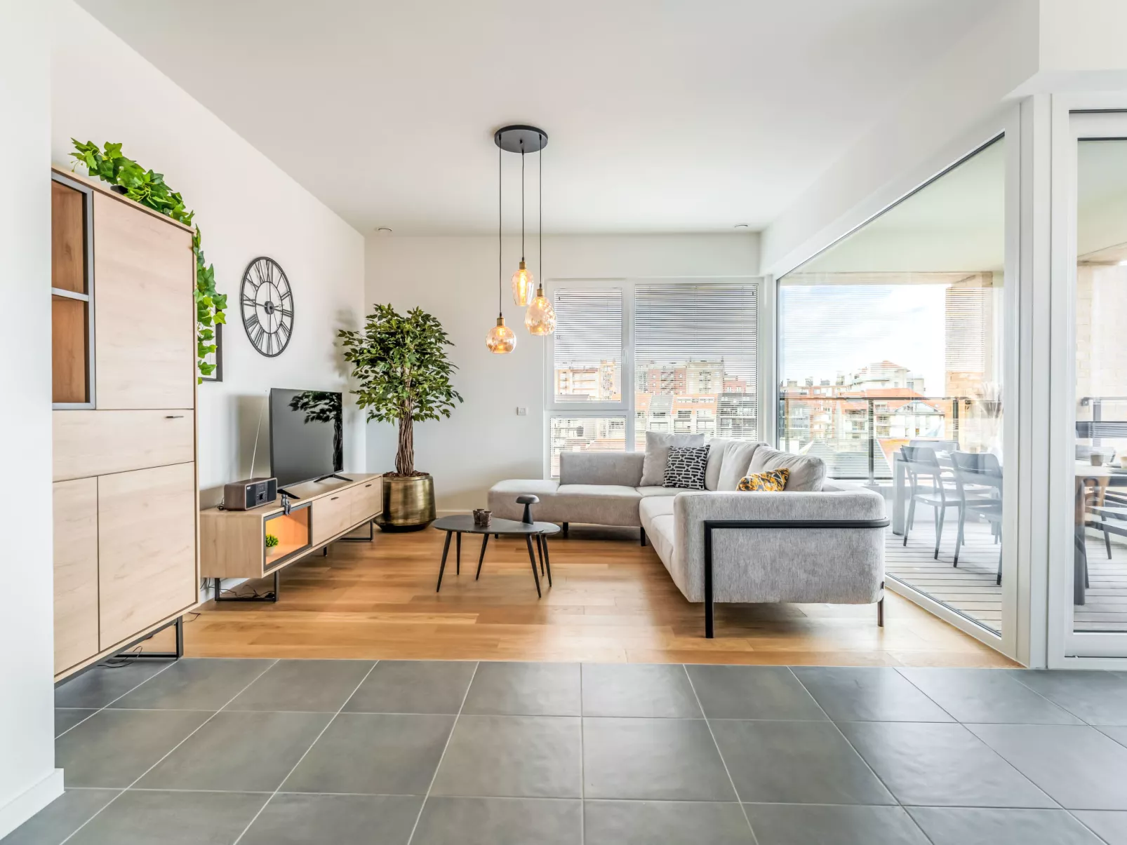Parkville with parking & terrace - Dedans