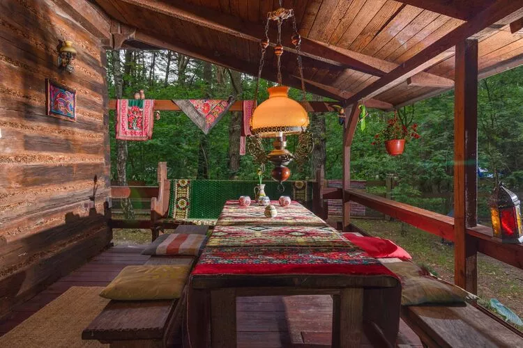 Holiday home Debki-Balcon-terrasse