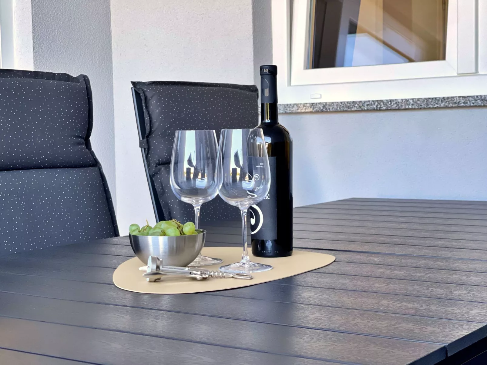 Apartment Bonum mit privatem Pool - Draußen