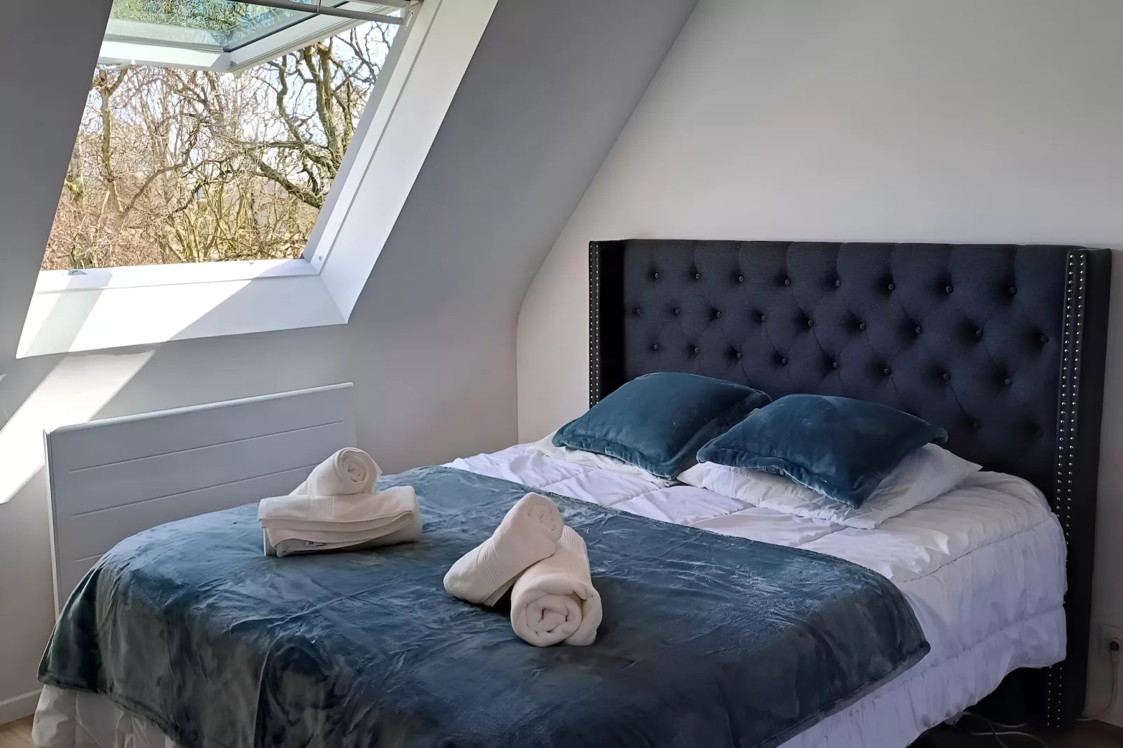 Holiday home in Locquirec - Bedroom