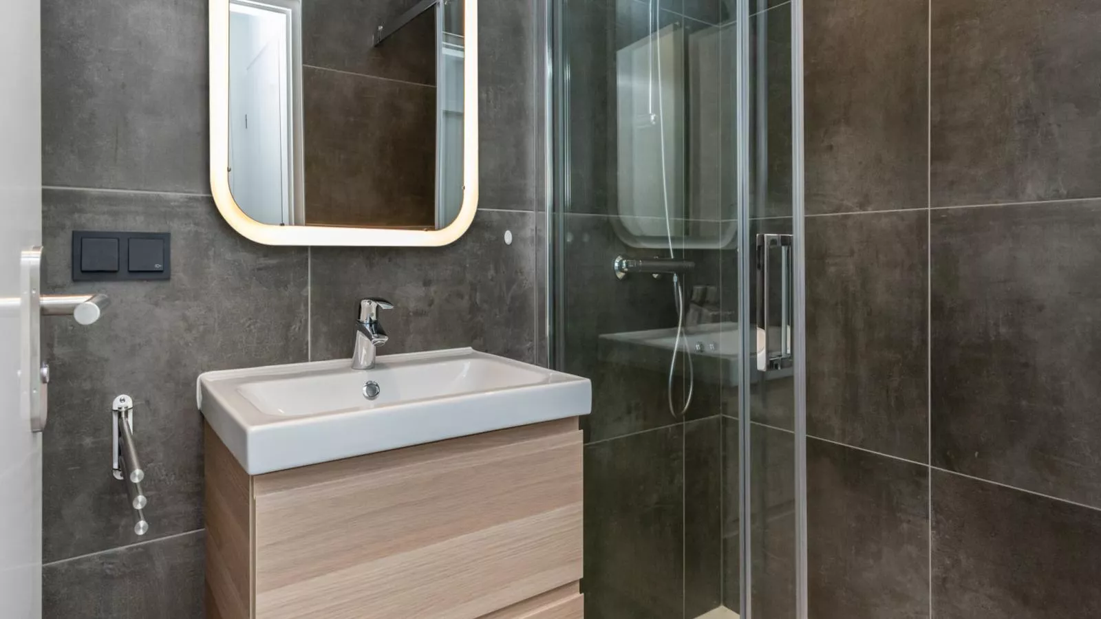 Bos  Meer Lodge Kamperland - Badezimmer