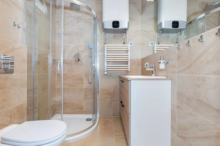 Domy wakacyjne z basenem blisko morza Rewal - Salle de bain