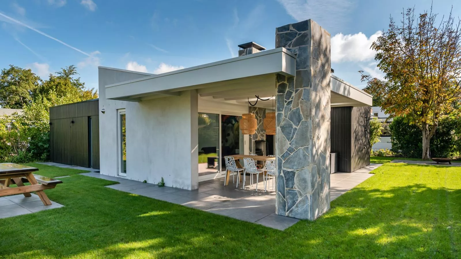 Bos  Meer Lodge Kamperland - Außenbereich Sommer