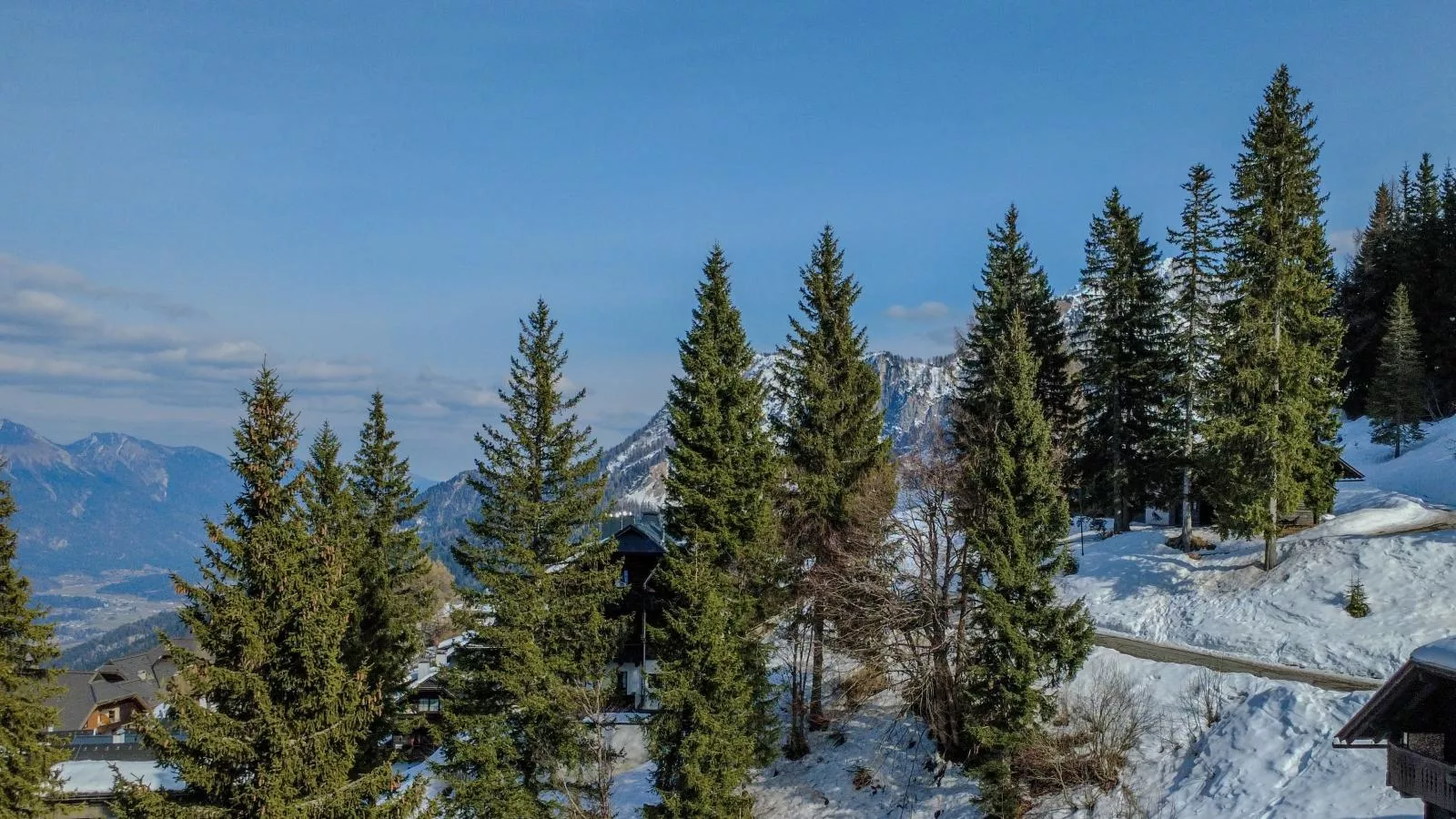 Salburg Sonnleitn - Aussicht Winter