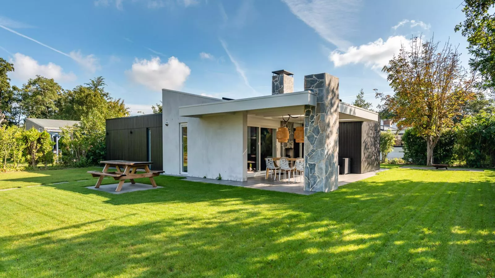 Bos  Meer Lodge Kamperland - Garten Sommer