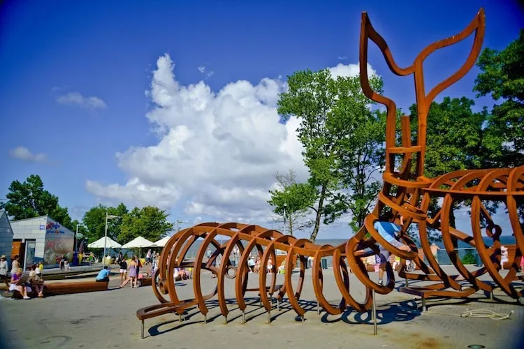 Domy wakacyjne z basenem blisko morza Rewal - Areas within 1km in summer