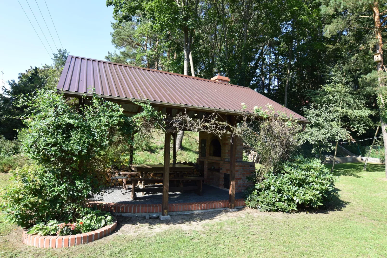 Holiday flat in Choczewo-Gardens summer