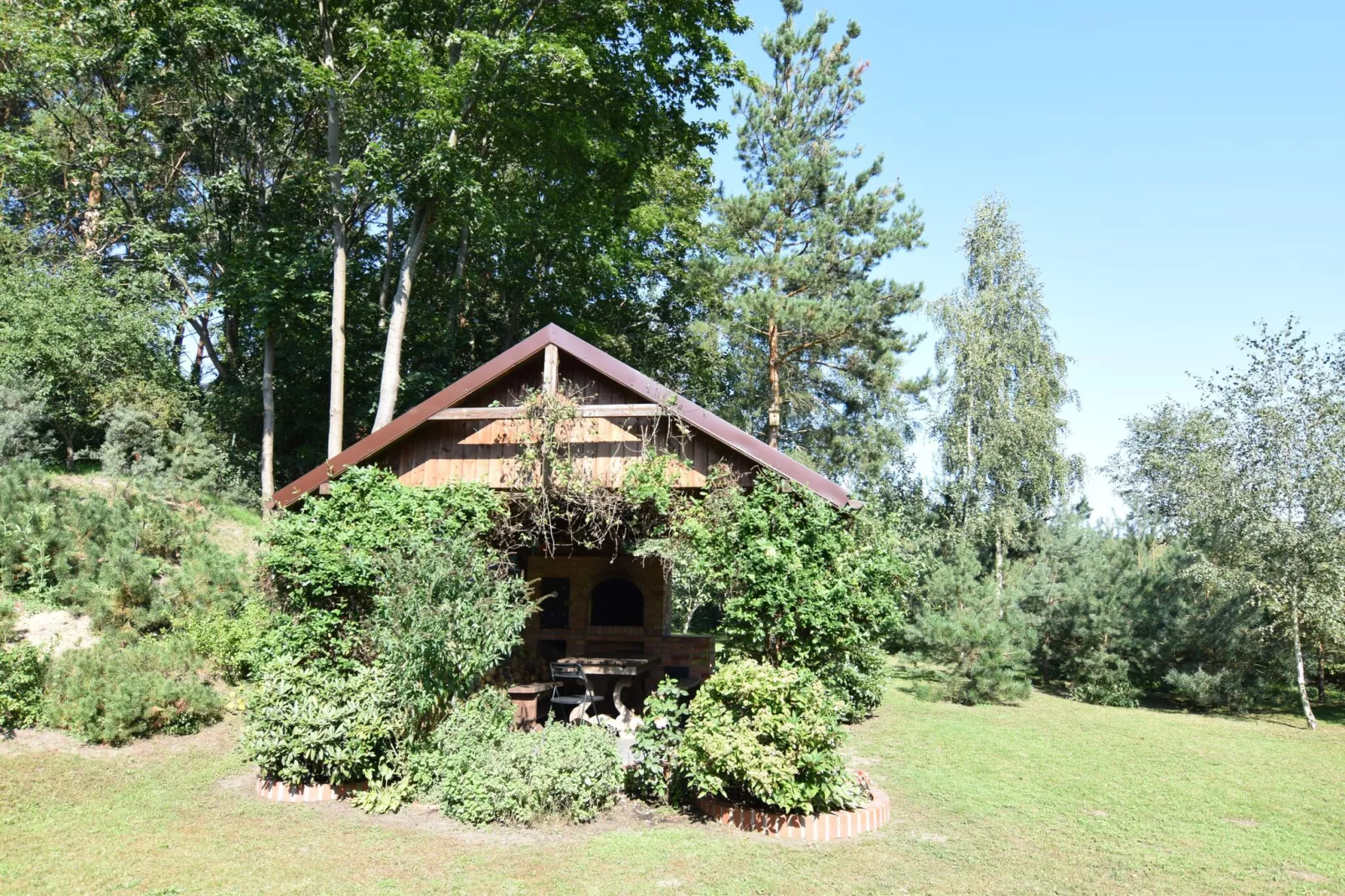 Holiday flat in Choczewo-Gardens summer