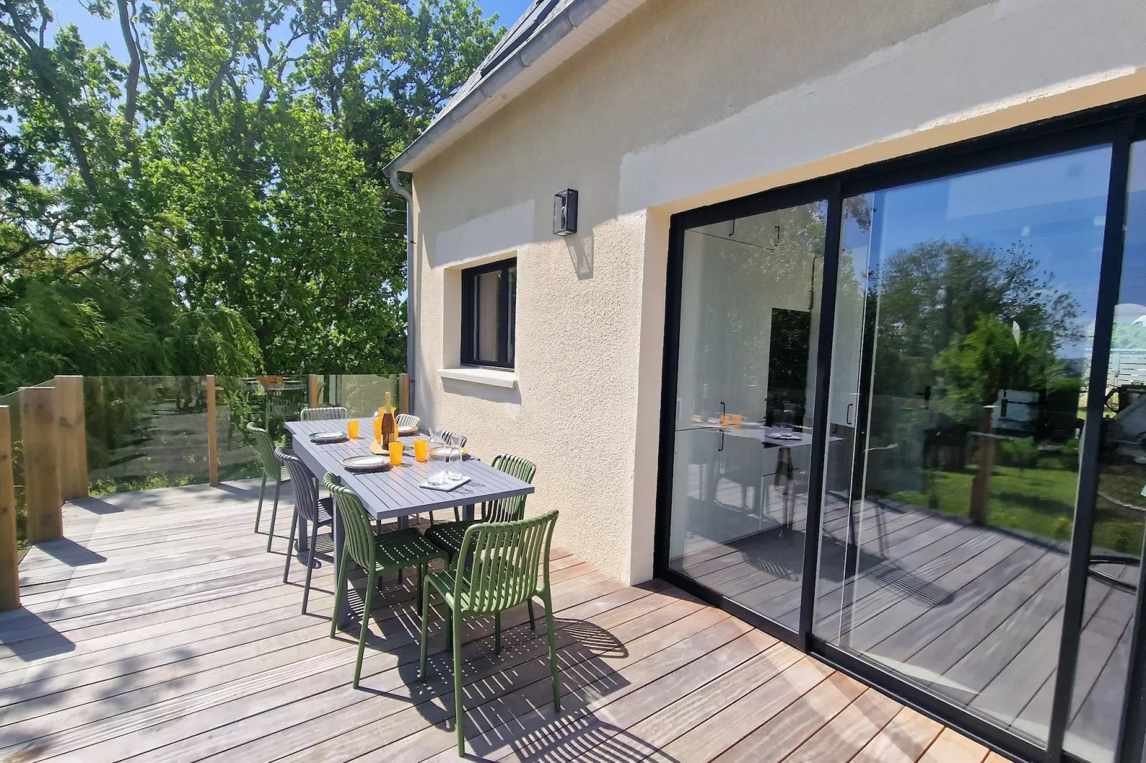 Holiday home in Locquirec - Terrace balcony