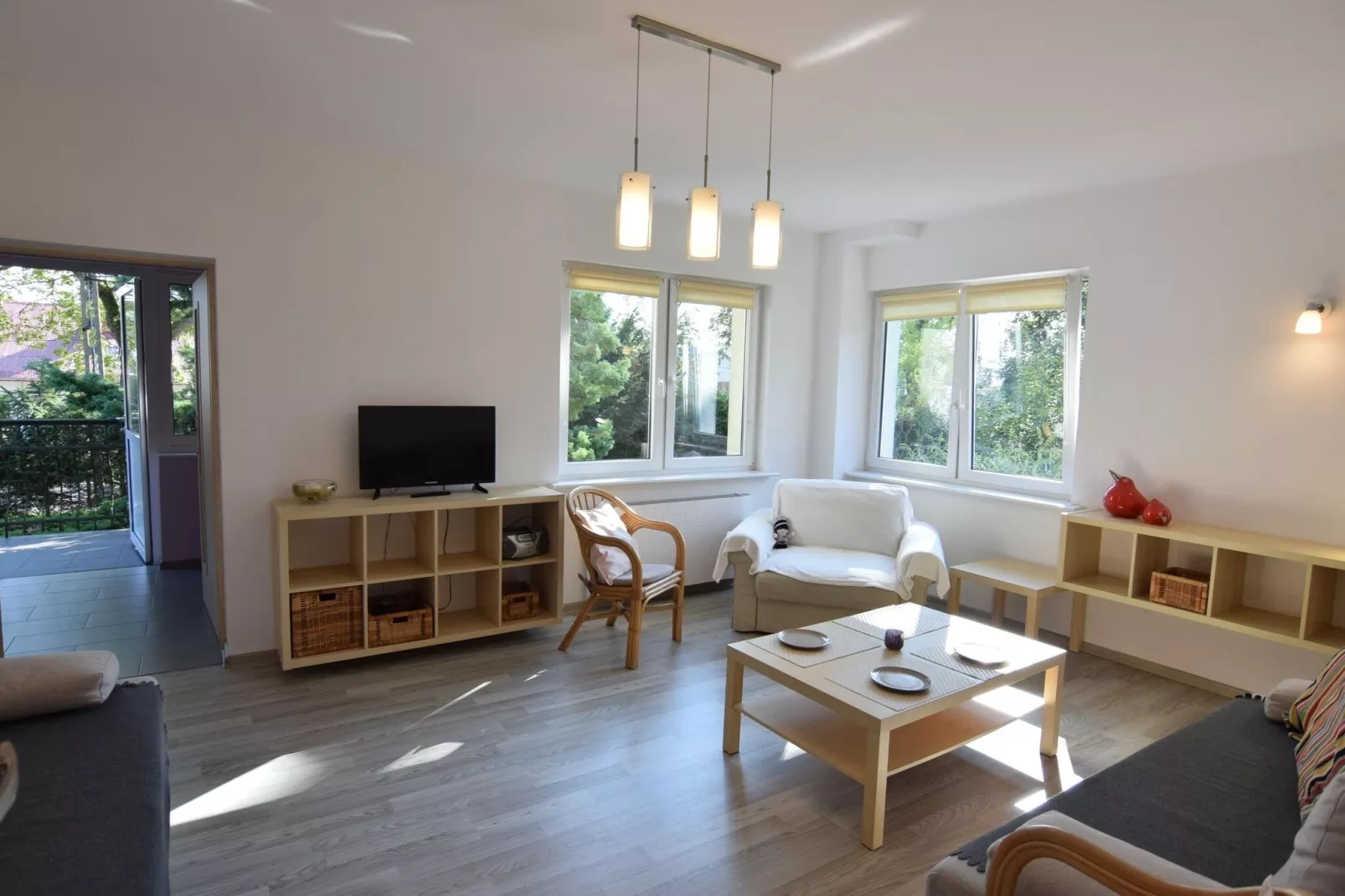 Holiday flat in Choczewo-Living room