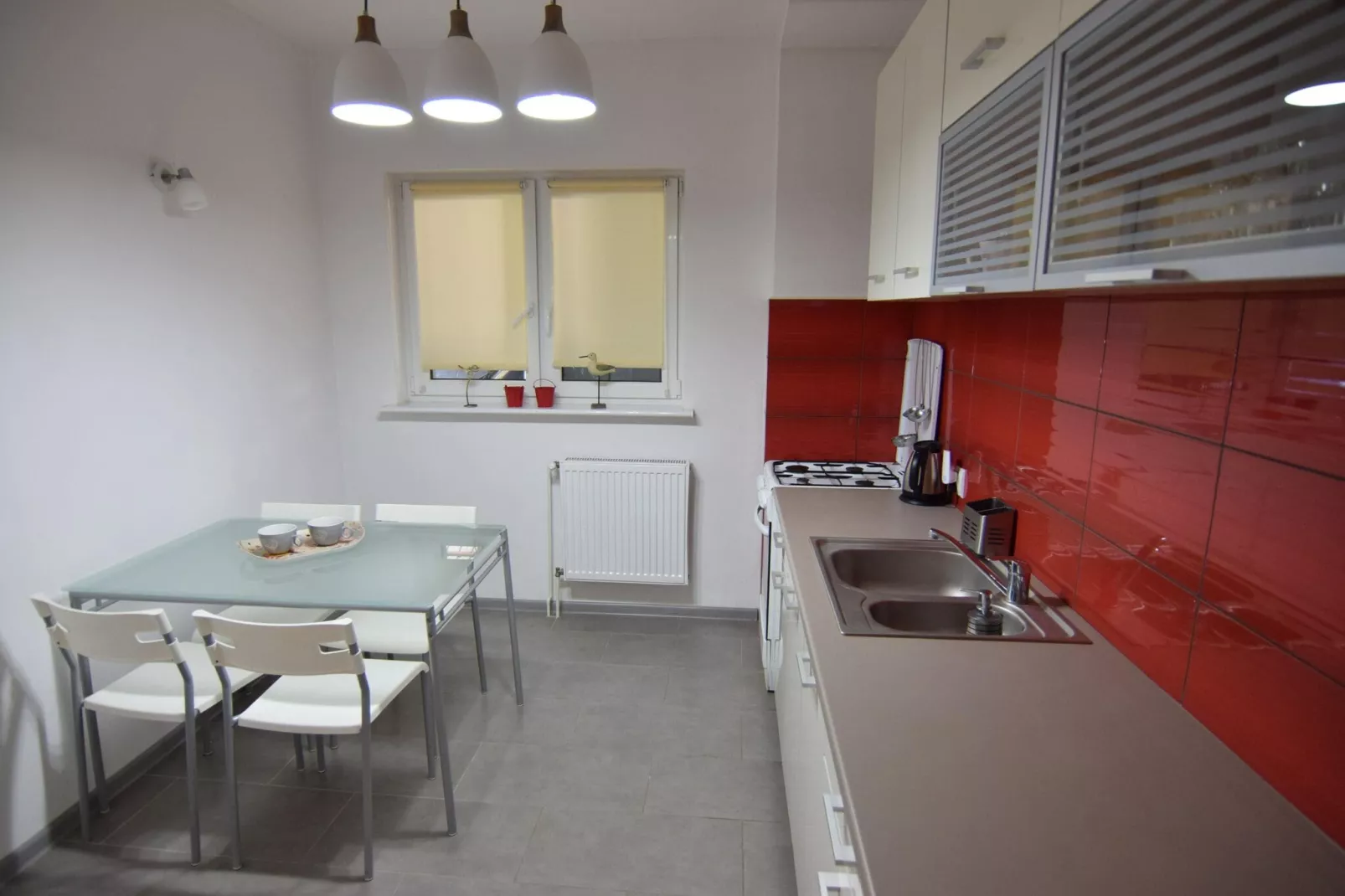 Holiday flat in Choczewo-Kitchen