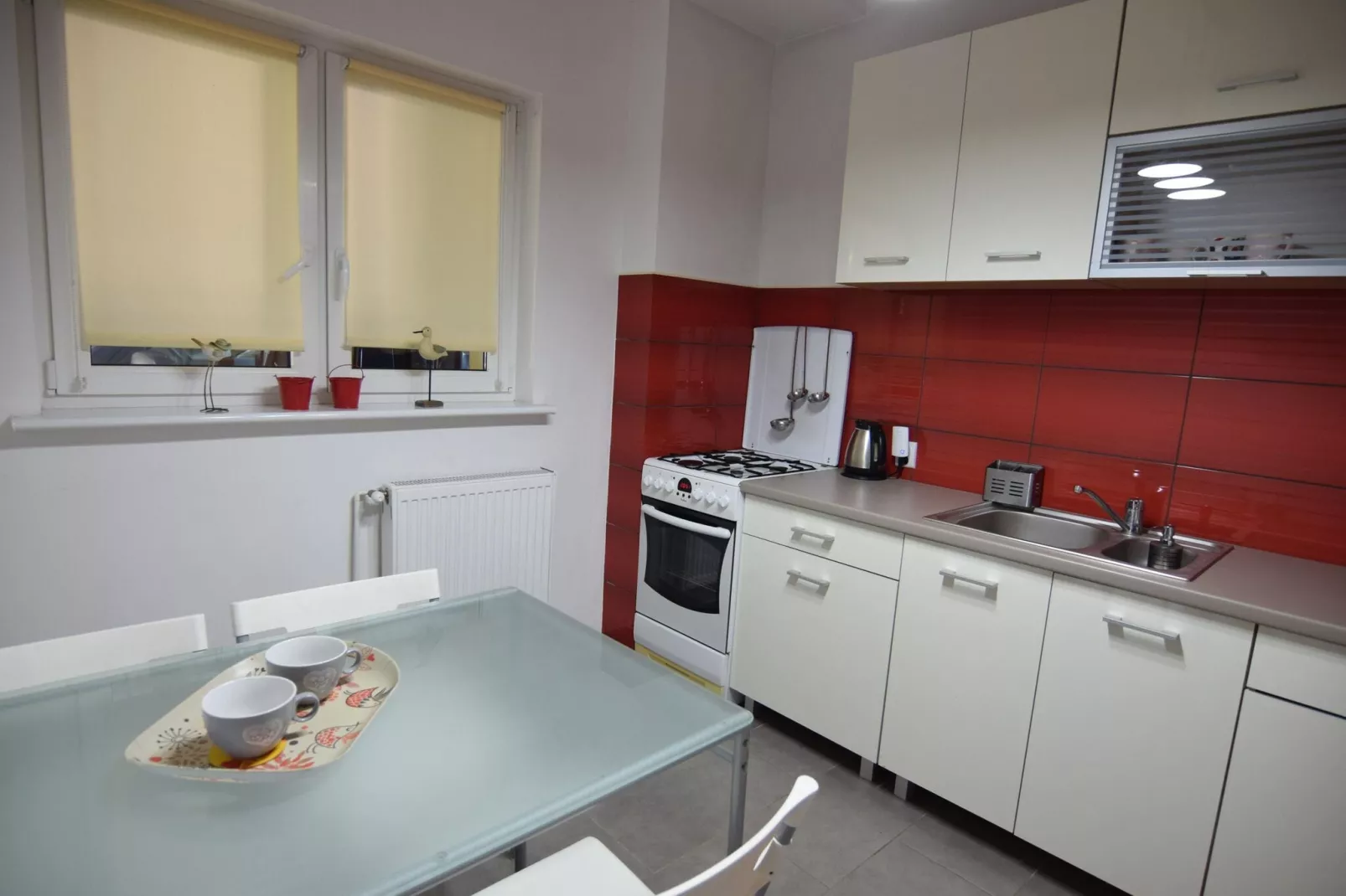 Holiday flat in Choczewo-Kitchen