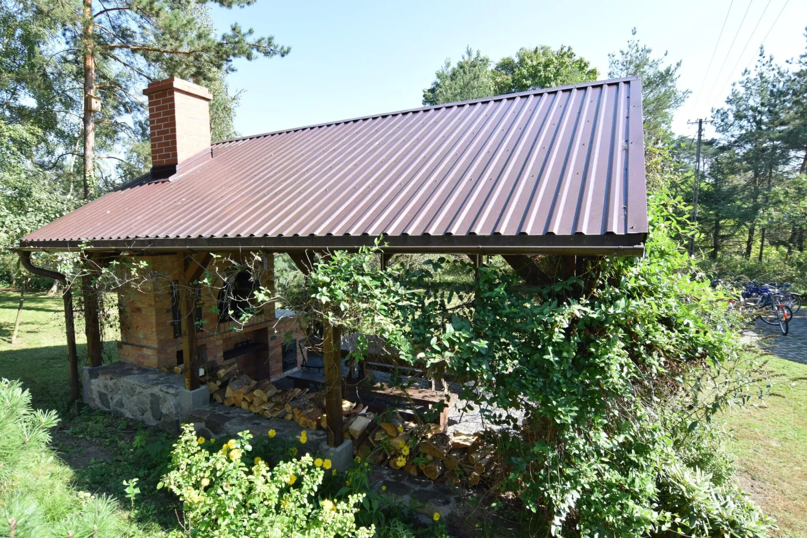 Holiday flat in Choczewo-Gardens summer