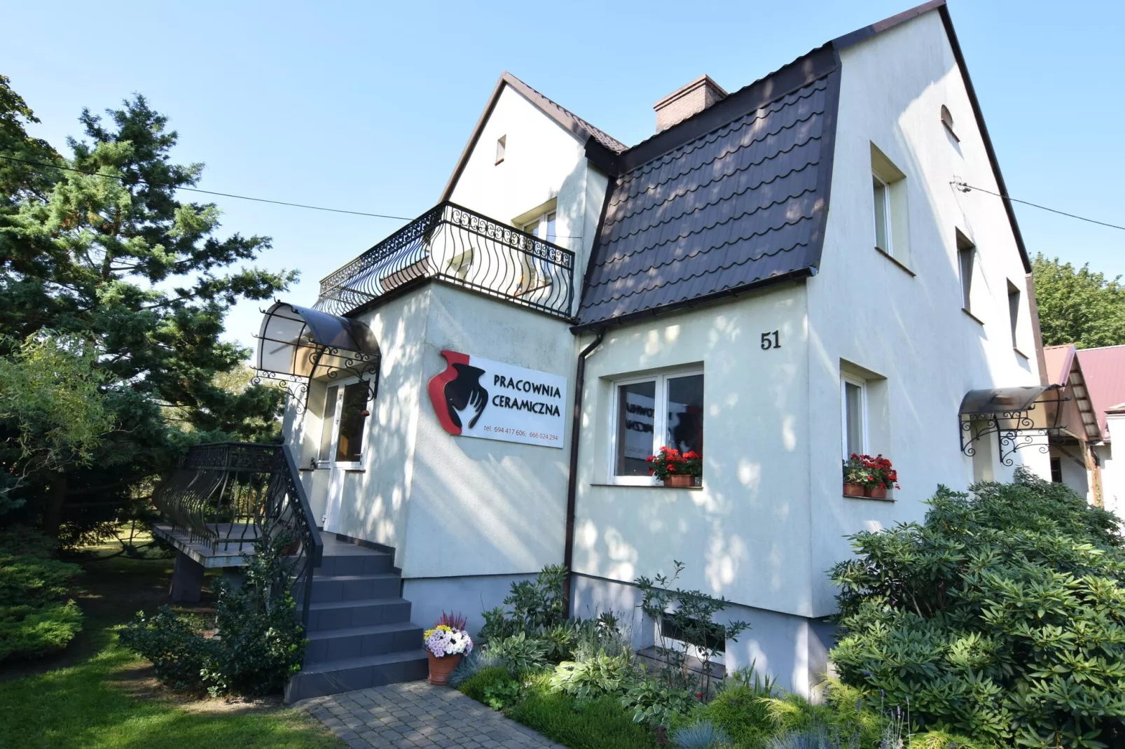 Holiday flat in Choczewo-Exterior summer
