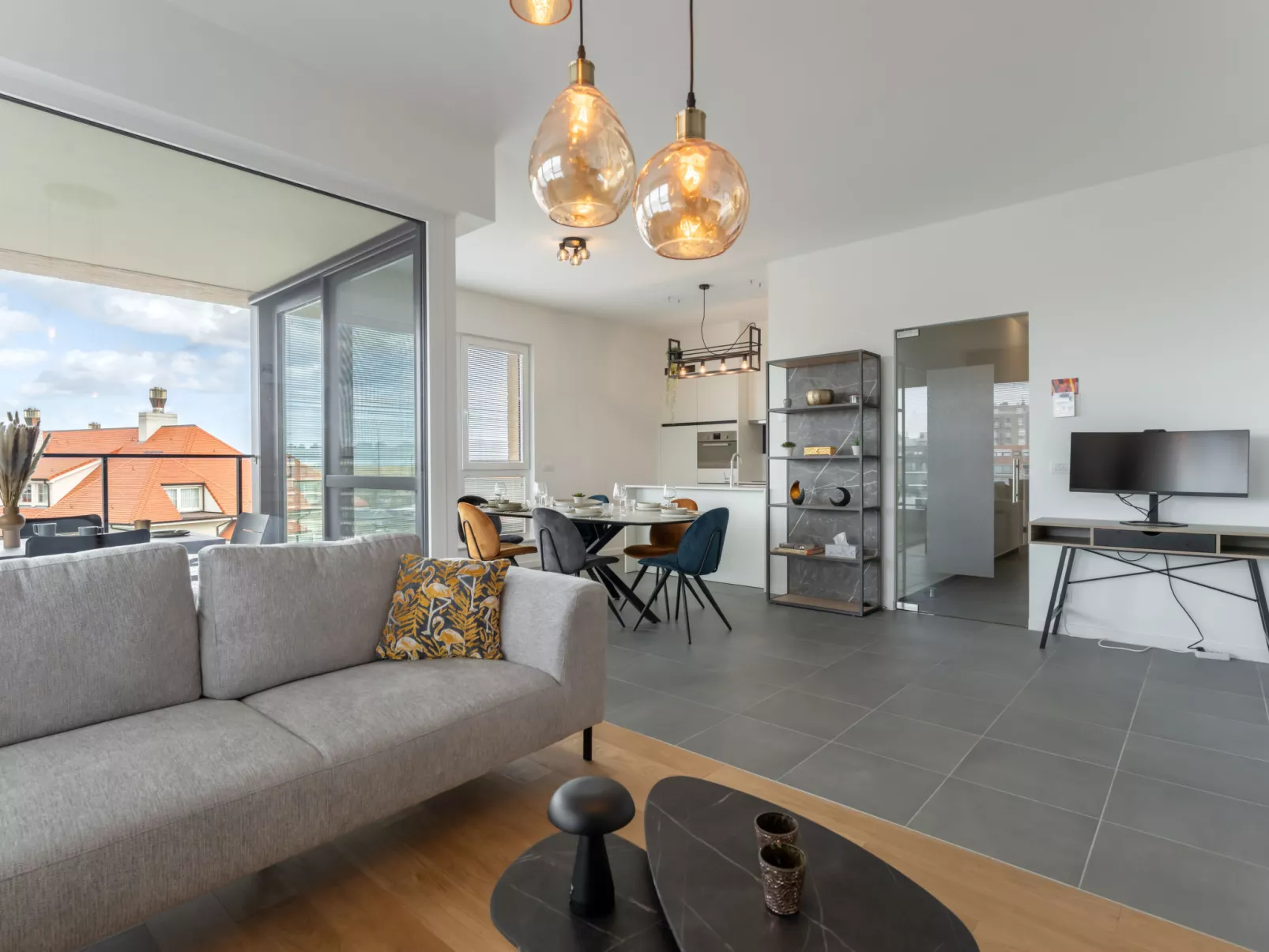 Parkville with parking & terrace - Dedans