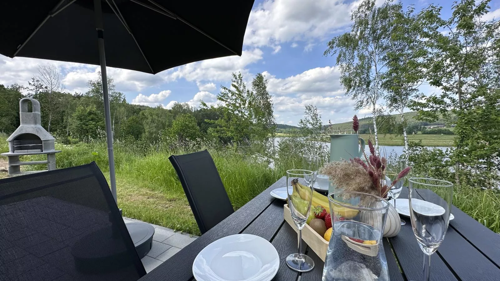 Feriendorf Seeblick - Tiny Chalet Nr 8 - Wasserblick