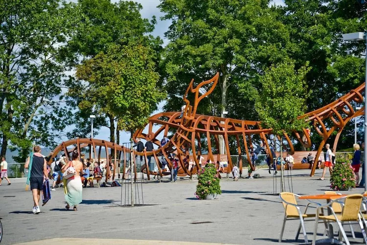 Domy wakacyjne z basenem blisko morza Rewal - Areas within 1km in summer