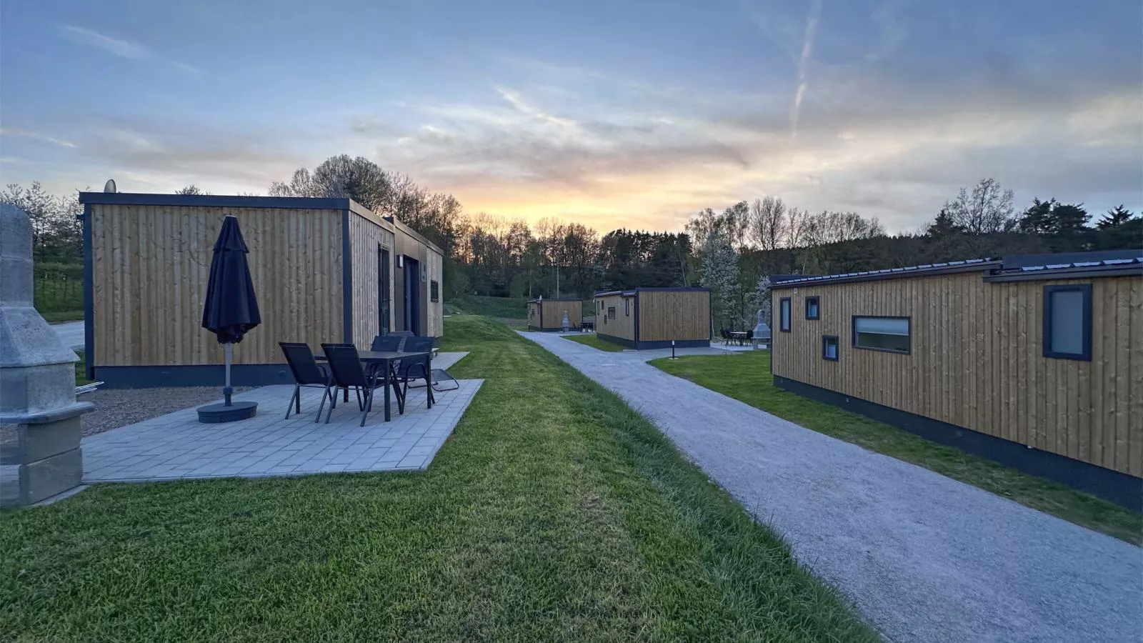 Feriendorf Seeblick - Tiny Chalet Nr 8 - Parkeinrichtungen