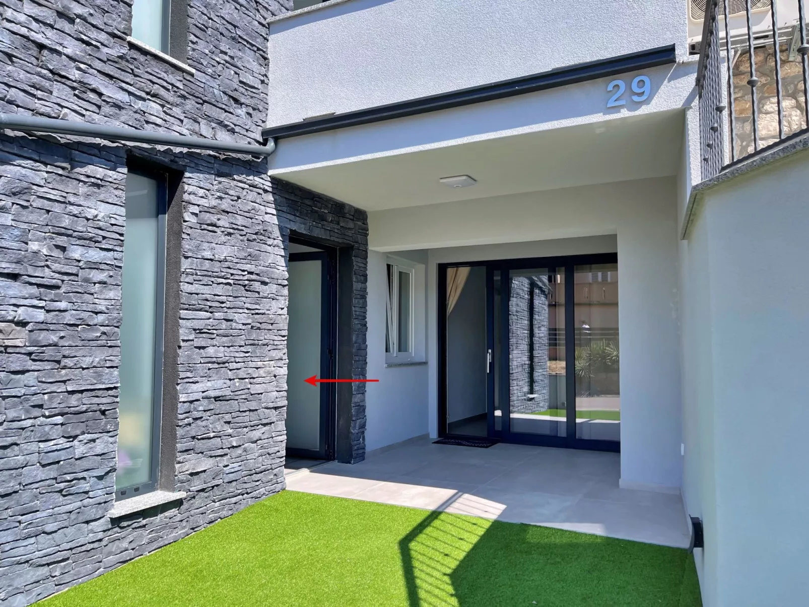 Apartment Bonum mit privatem Pool - Draußen