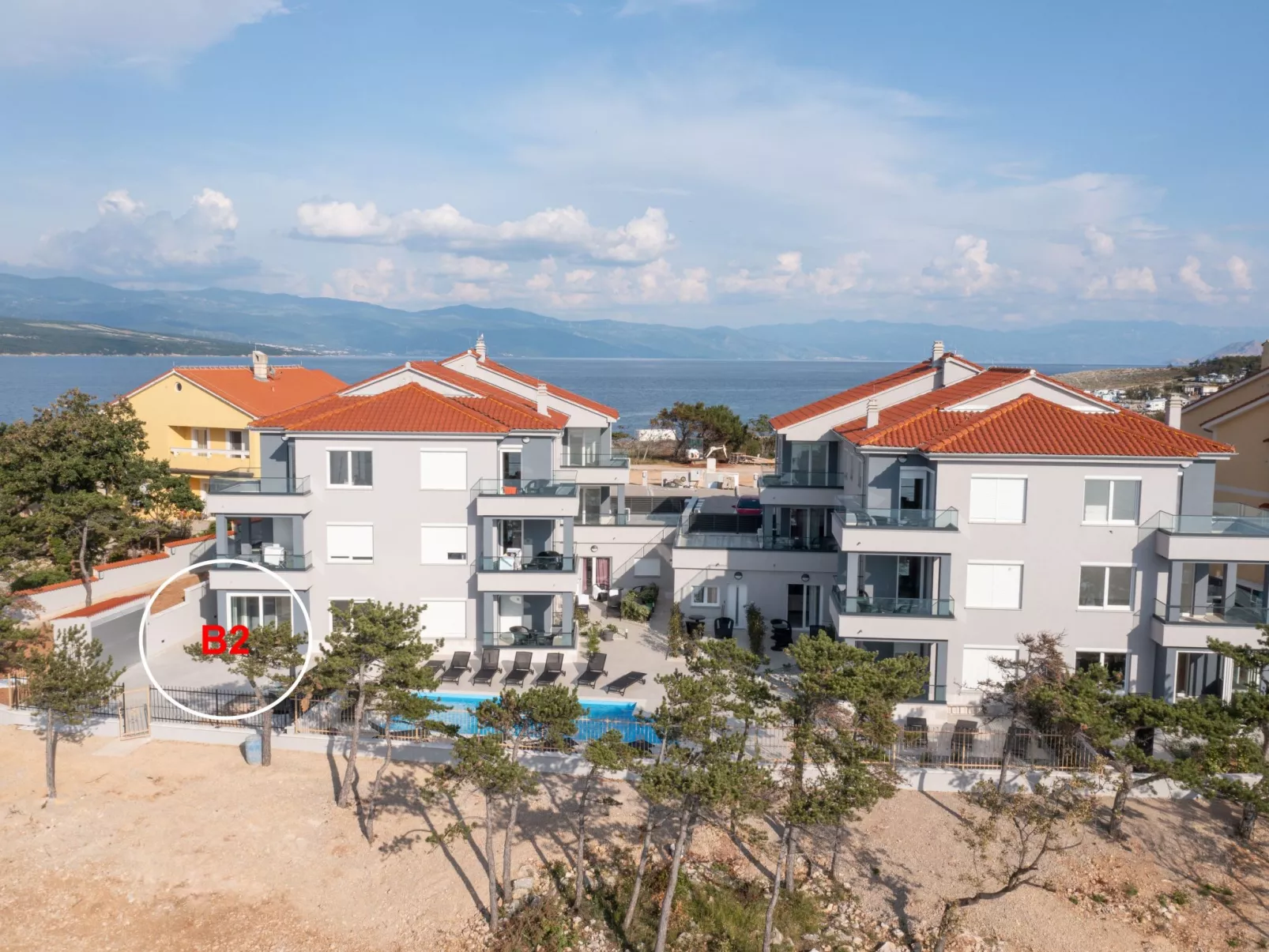 Apartment SeaLuxe mit Whirlpool - Draußen