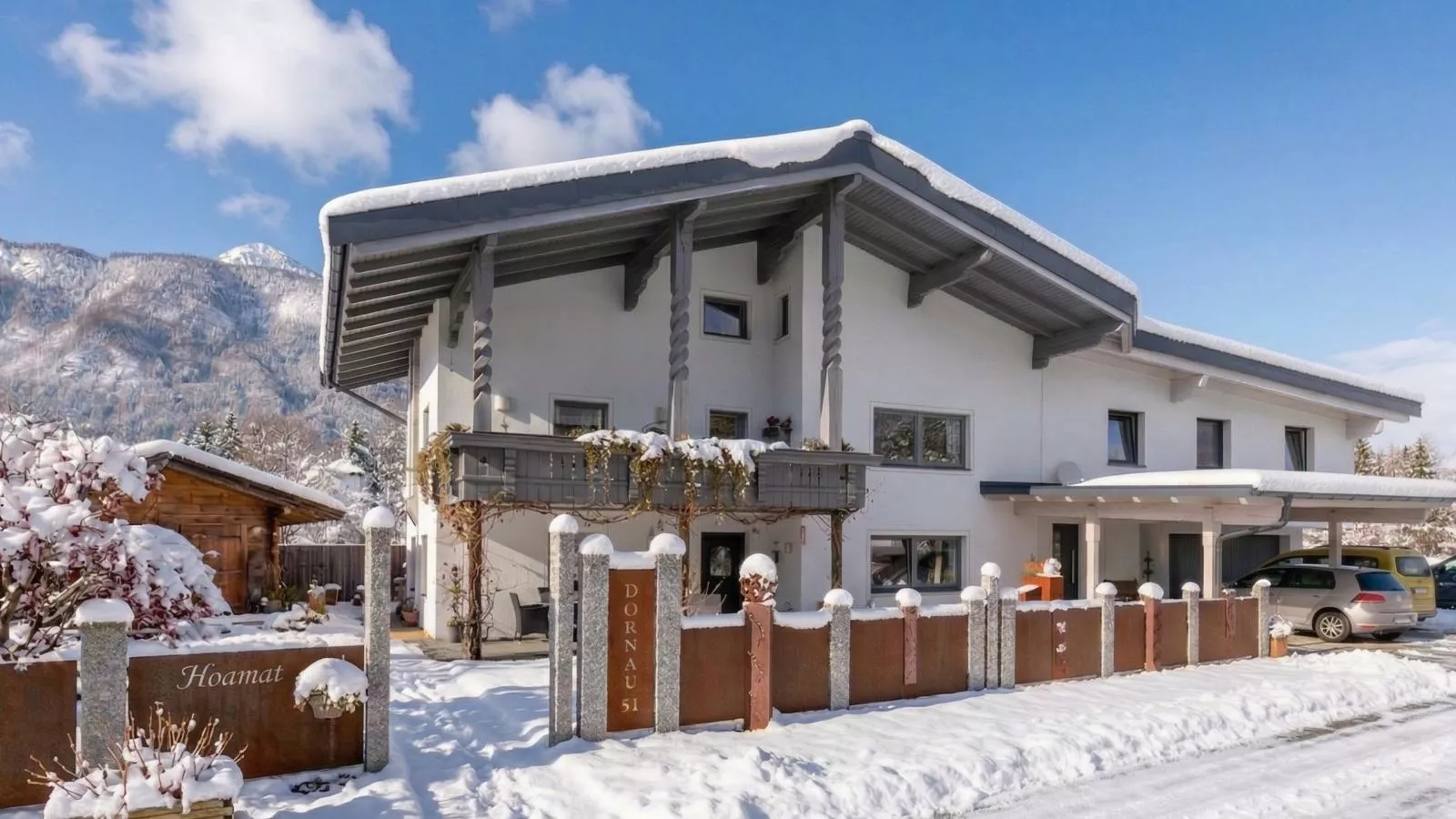 Am Inn Fluss - Exterior in winter