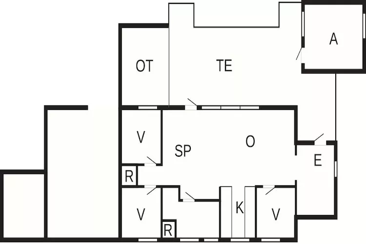 4 Sterne Ferienhaus in SORUNDA - Grundriss