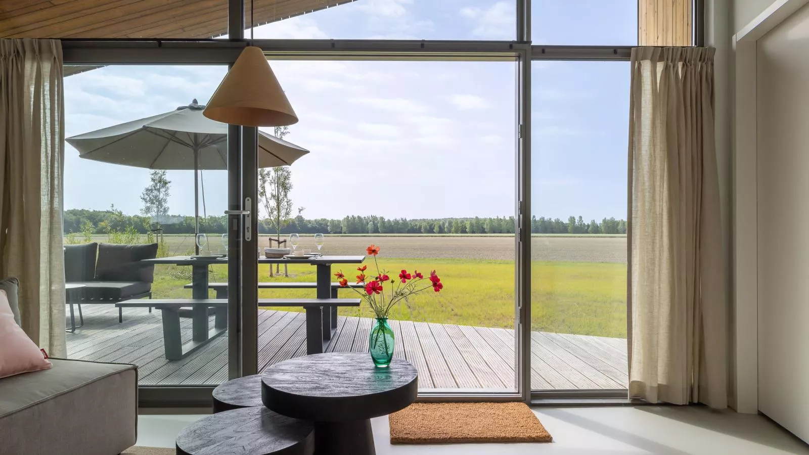 Natuurhuis Kreekrand - Aussicht Sommer